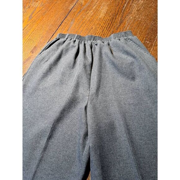 Maternity 16W Blair Grey Elastic Waist Pull On Pants with Tummy Panel Pockets - Picture 2 of 6